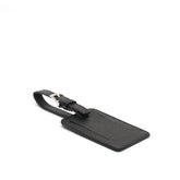 Name tag in Black Leather